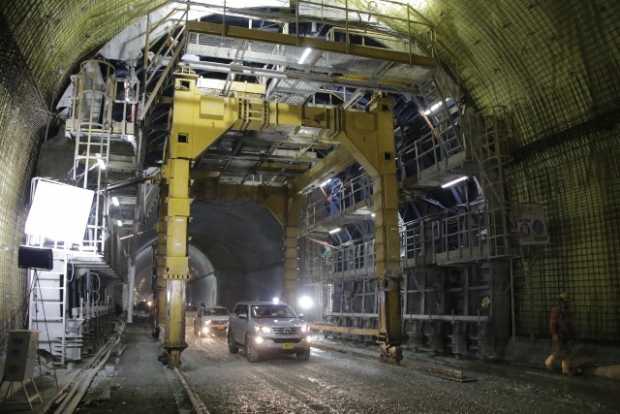 A 10 meses del Túnel de Tesalia que construye Pacífico Tres
