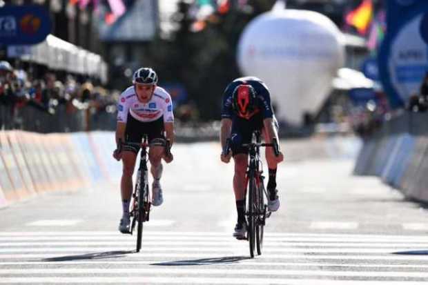 Geoghegan Hart gana en Sestriere y habrá duelo con Hindley en la crono final del Giro de Italia