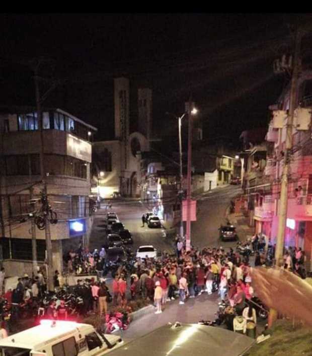 Aglomeración en Anserma (Caldas). Aglomeración por evento en Anserma.