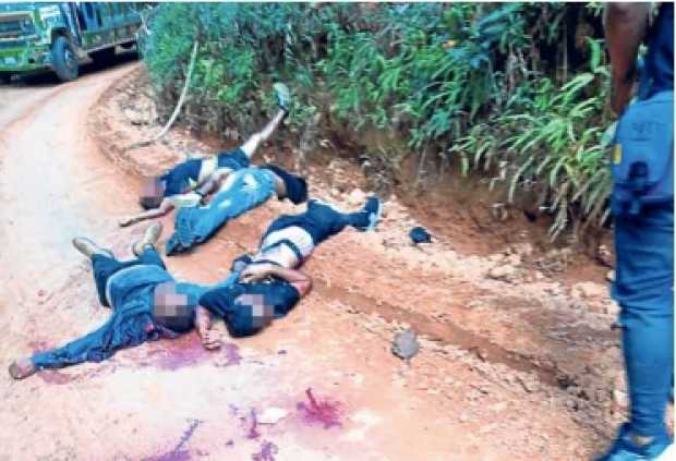 La masacre 67 fue en Jamundí (Valle) 