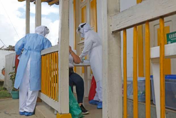 Este fin de semana la Alcaldía de Manizales realizó pruebas de covid-19 en el corregimiento La Cristalina. Este fin de semana la Alcaldía de Manizales realizó pruebas de covid-19 en el corregimiento La Cristalina.