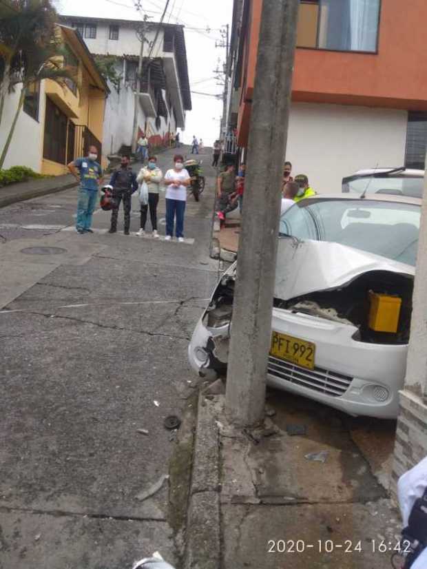 Una menor falleció en accidente tras falla mecánica, en Villamaría (Caldas)