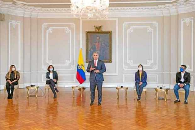 Foto | Presidencia de la República | LA PATRIA Denuncian retroceso en derechos humanos en Colombia en segundo año de Duque.