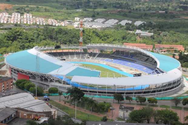 Estadio Hernán Ramírez Villegas, de Pereira. 