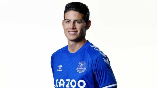 Es oficial: James Rodríguez, nuevo jugador del Everton 