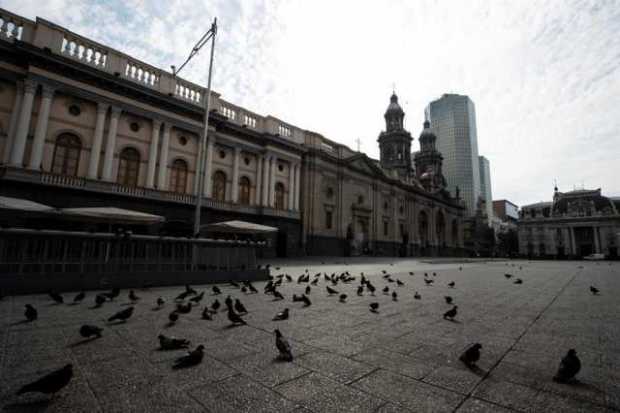 Catedral Metropolitana, en el centro de Santiago (Chile).