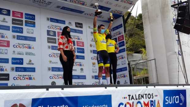 Diego Benavides ganó la quinta etapa de la Vuelta a la Juventud 