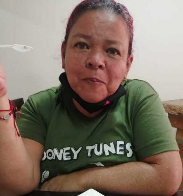 Esther quiere saber de su familia en Manizales