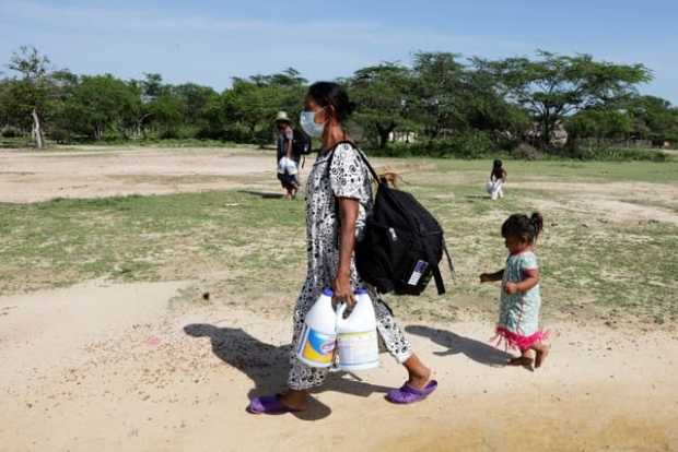 En La Guajira donde viven unas 880.000 personas, ha habido 41.894 casos y 1.317 fallecidos por covid-19, aunque la falta de docu