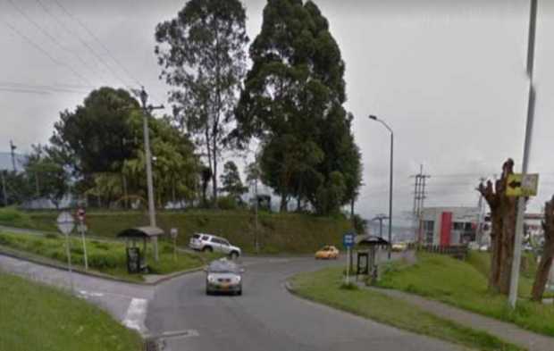 Cruce entre Villa Carmenza y Bajo Prado. Foto google maps