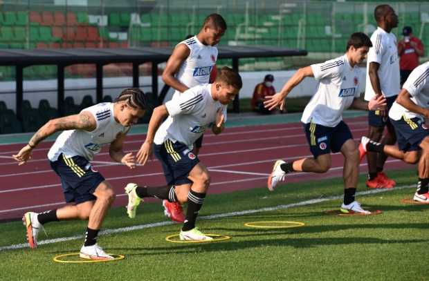 La Selección Colombia está lista para enfrentar mañana a Bolivia 