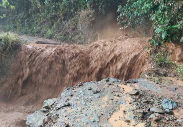 Vía Palocoposo - Pácora Vía Palocoposo - Pácora