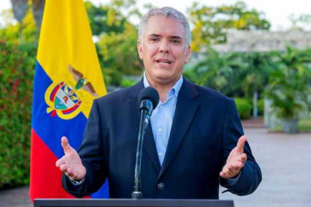 Presidente de Colombia, Iván Duque.