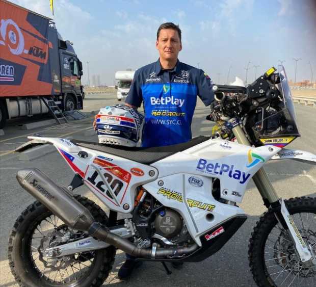 Chinchinense quedó por fuera del Rally Dakar 2021