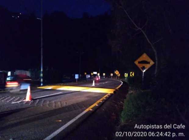 Volverán a iluminar vía Manizales - Chinchiná