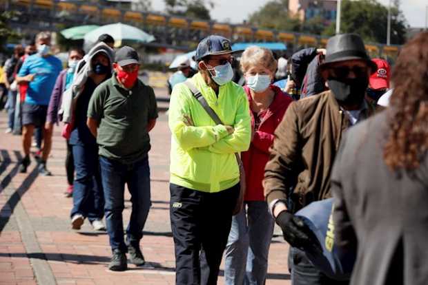 Colombia suma 10.311 nuevos contagios por covid-19 