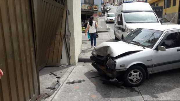 Un vehículo arrolló a una persona en el sector de Cristo Rey 