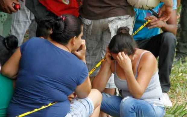 Foto| LA PATRIA El dolor de las familias en la tragedia.
