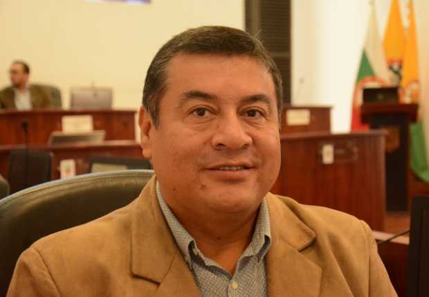 Víctor Hugo Cortés, concejal liberal. Víctor Hugo Cortés, concejal liberal.