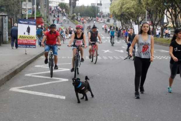 Ciclovia en Manizales Ciclovia en Manizales