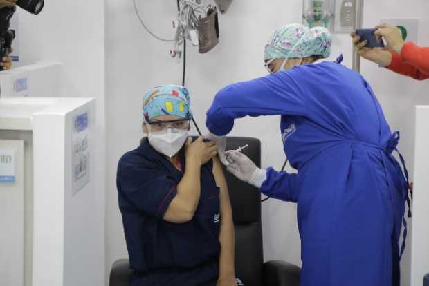vacunación contra la covid-19 en Manizales