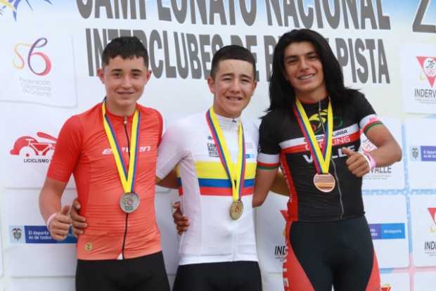 Los ciclistas de Caldas sumaron este viernes un oro y un bronce en el Nacional Interclubes de Cali 