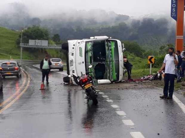 El accidente del jueves