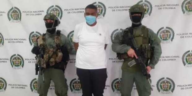 Detienen a capo del narcotráfico del Clan del Golfo en Montería 