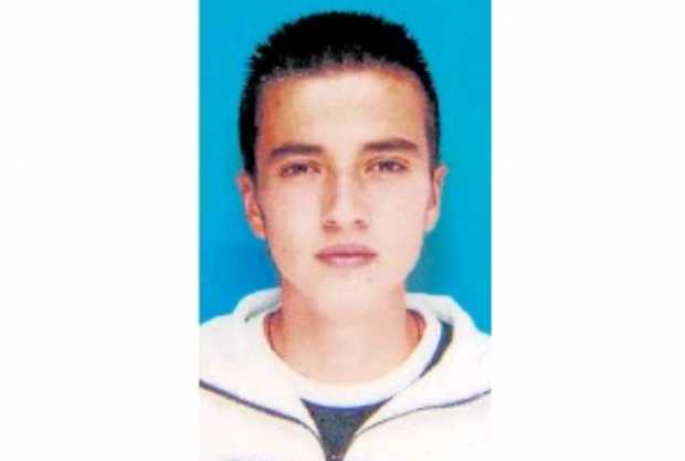 Jorge Armando Trujillo Rincón. Imagen de la fecha de su desaparición.