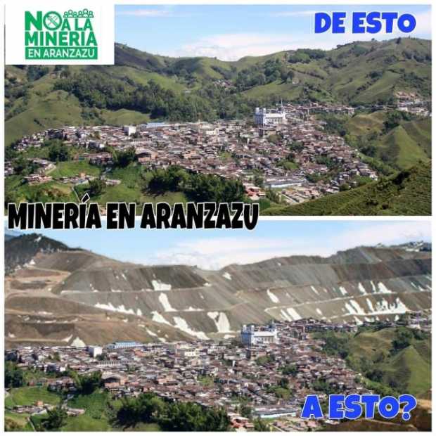 10 municipios de Caldas piden cancelar o aplazar audiencias mineras