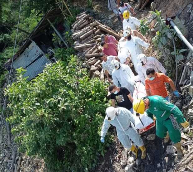 Dos mineros muertos en el sector de Echandía de Marmato