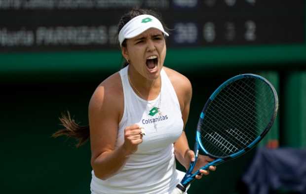"Estoy emocionadísima": las palabras de María Camila Osorio al ganar su primer partido en Wimbledon 