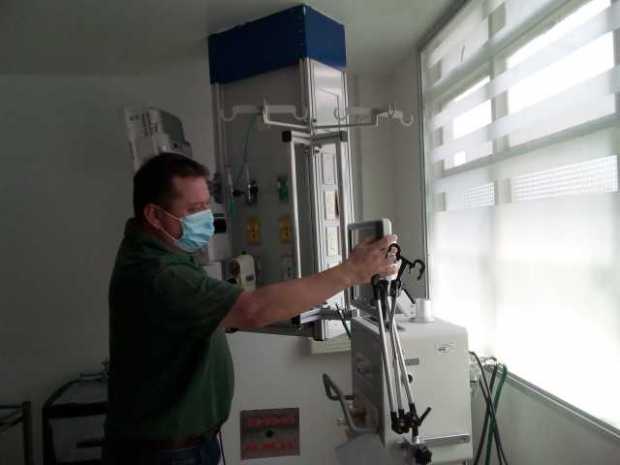 Peligra la UCI-covid del H. de Chinchiná Peligra la UCI-covid del H. de Chinchiná