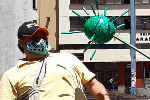 Cifras del covid-19, municipio municipio de Caldas