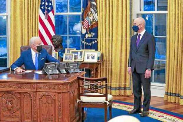Foto | EFE | LAPATRIA En la imagen, el presidente de Estados Unidos, Joe Biden (i), y el secretario de Seguridad Nacional de EE.