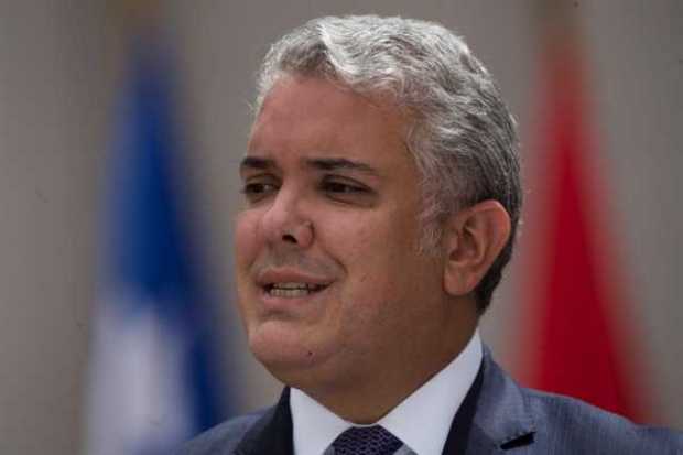 Presidente de Colombia, Iván Duque.