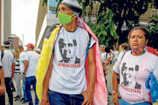 En Venezuela han hecho desde marchas hasta conciertos para pedir la libertad de Saab. 
