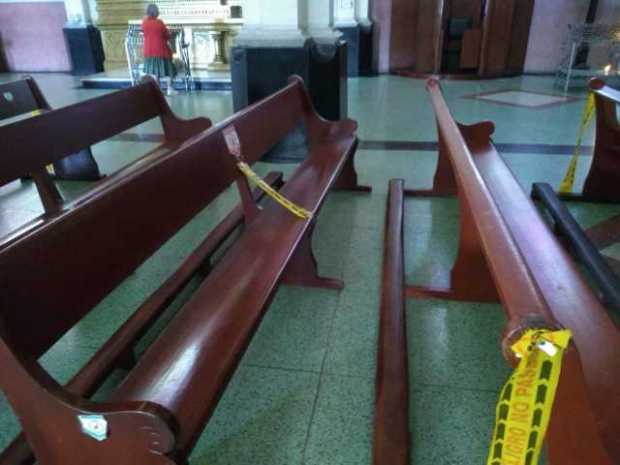 Templos como el de Los Agustinos en Manizales afinan en bioseguridad para la Semana Santa, que irá del 28 de marzo al 4 de abril. Templos como el de Los Agustinos en Manizales afinan en bioseguridad para la Semana Santa, que irá del 28 de marzo al 4 de abril