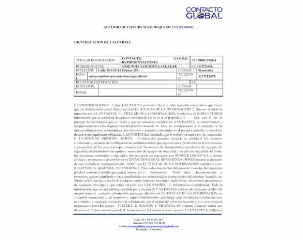 Empresa habría creado contratos falsos 