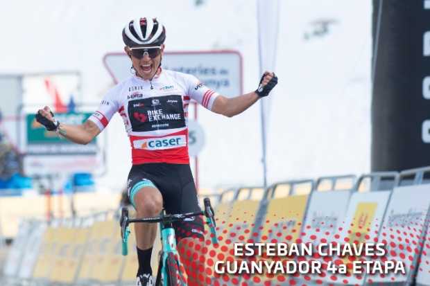 Esteban Chaves gana la etapa reina de la Vuelta a Cataluña 