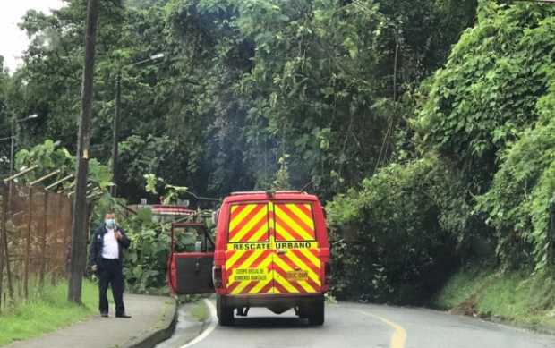 Lluvias de la últimas horas provocan deslizamientos en Manizales 