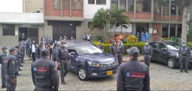 Comienza el regreso a Manizales del cuerpo de Mario Fernando Herrera Aparicio, agente del CTI Caldas