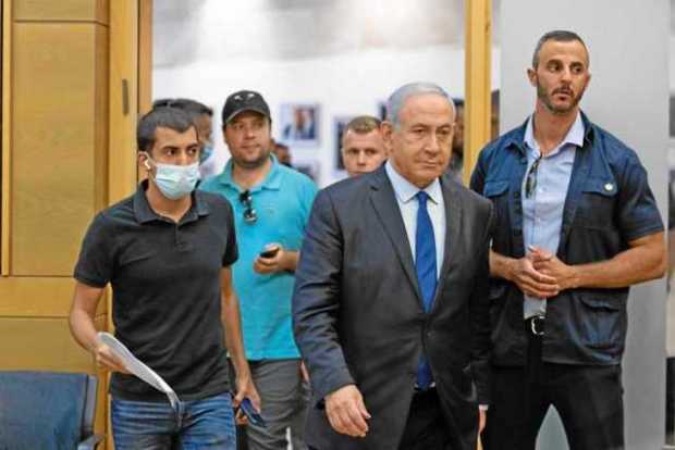 Benjamín Netanyahu acaba de salir de una confrontación bélica con Hámas. 