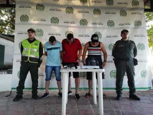 Los detenidos