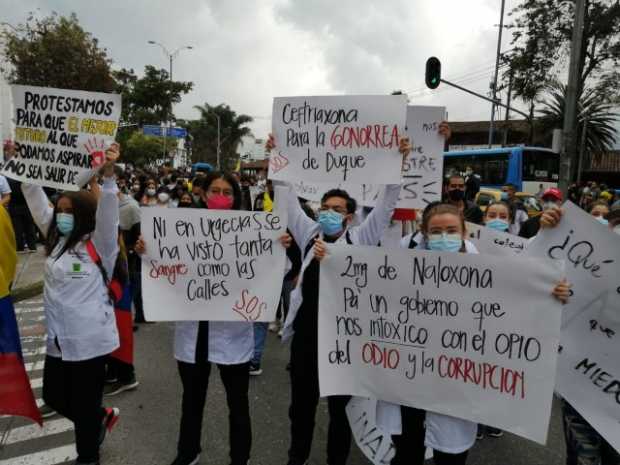 Comienzan manifestaciones de este miércoles en la Avenida Santander 