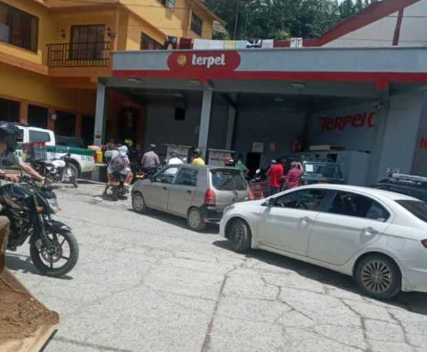 Pácora se abastece de gasolina y ACPM