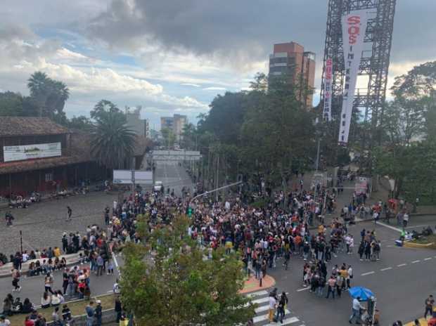 El Cable sigue siendo el escenario para la expresión en Manizales