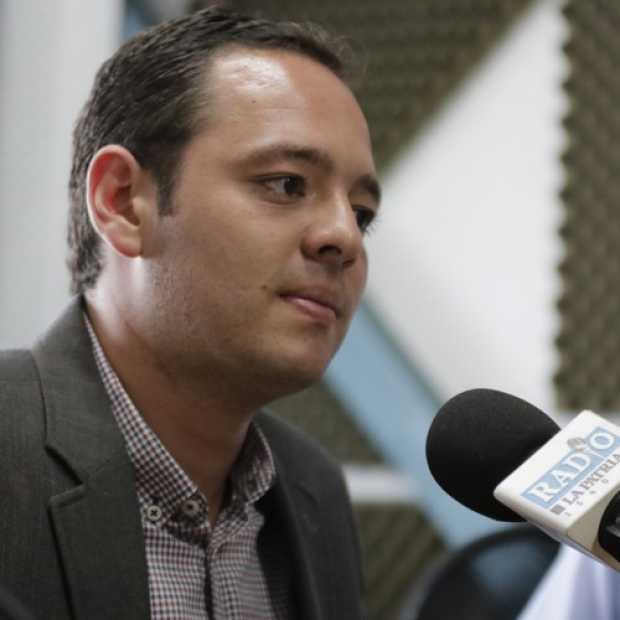 Carlos Mario Marín, alcalde de Manizales