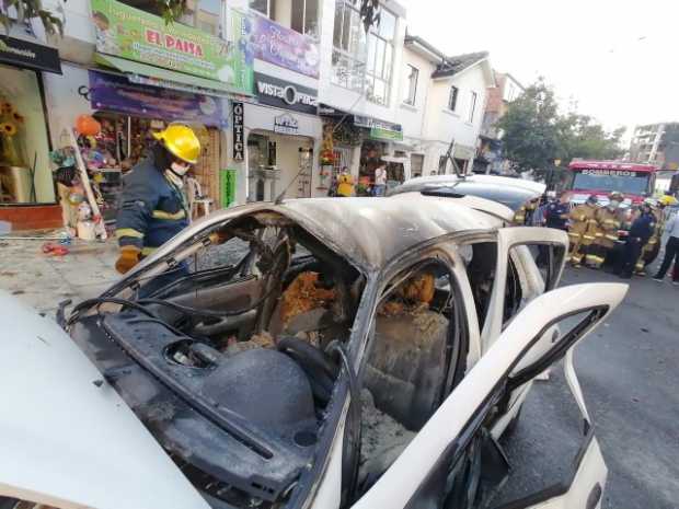 Carro que transportaba acetileno explotó en la Avenida Santander de Manizales