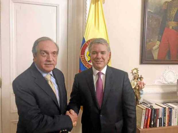 Foto | Tomada de Twitter | LA PATRIA   Luis Alfredo Ramos es aliado político del expresidente Álvaro Uribe y fue jefe de debate 